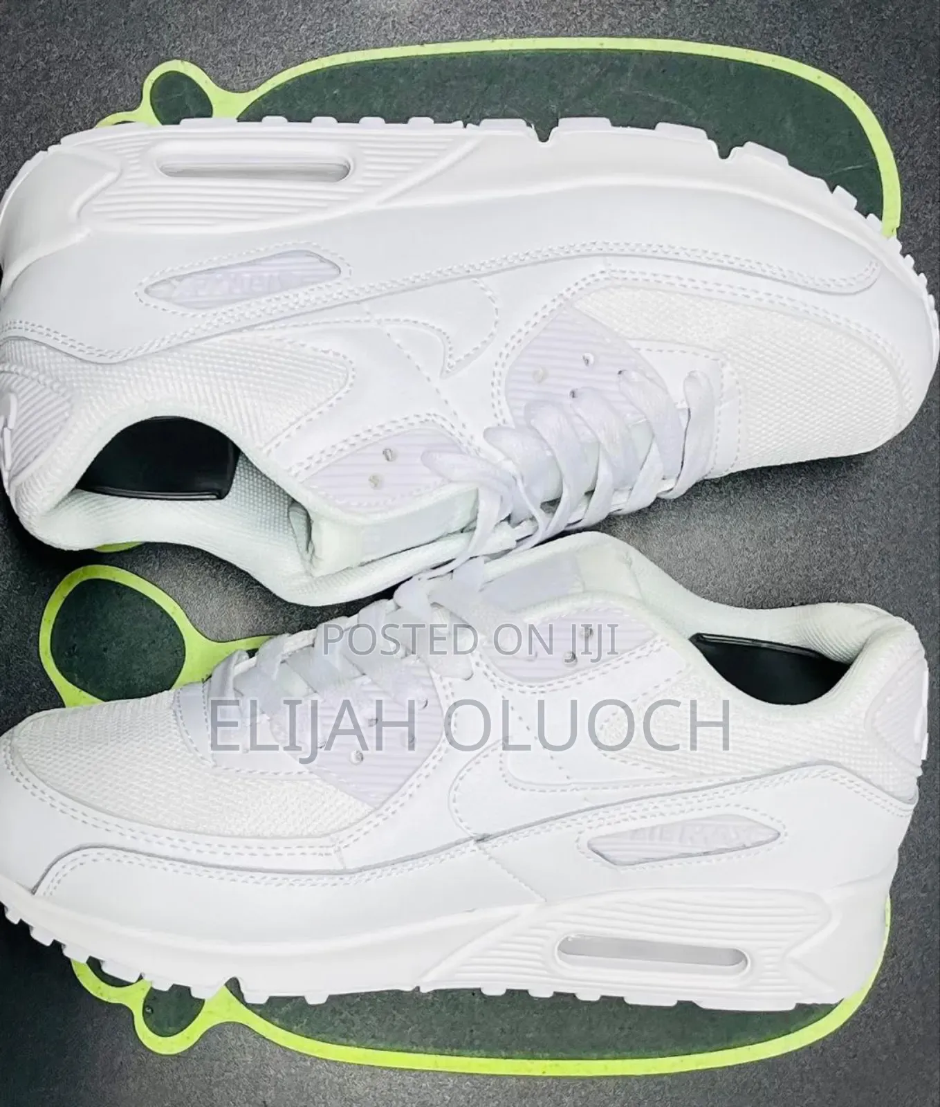 All White Airmax 1 Supreme