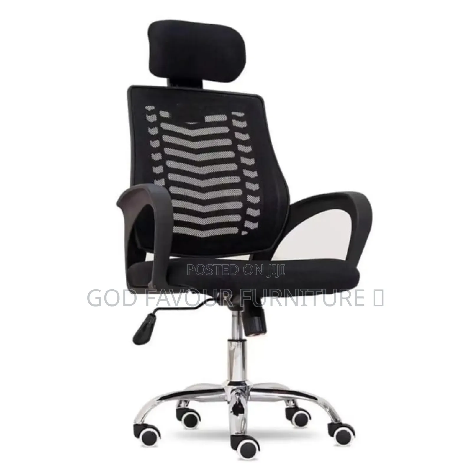 Adjustable Comfy Headrest Office Chair Ydw4