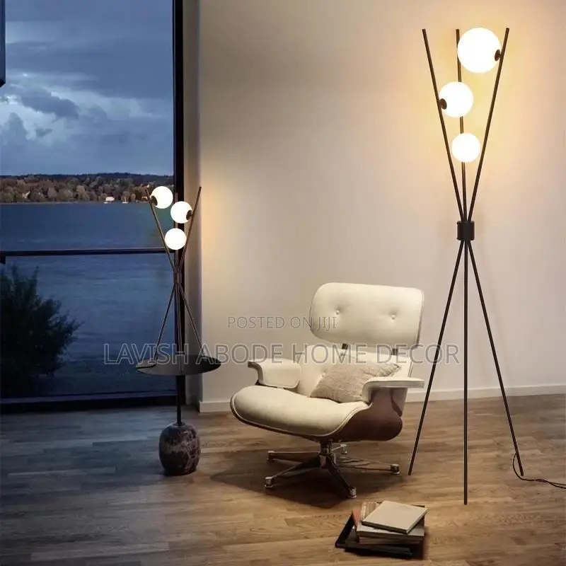 Lunel Floor Lamp With 3 Light Modes