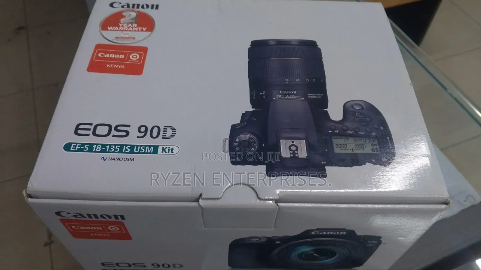 Canon Eos 90d Camera With 18-135mm Lens