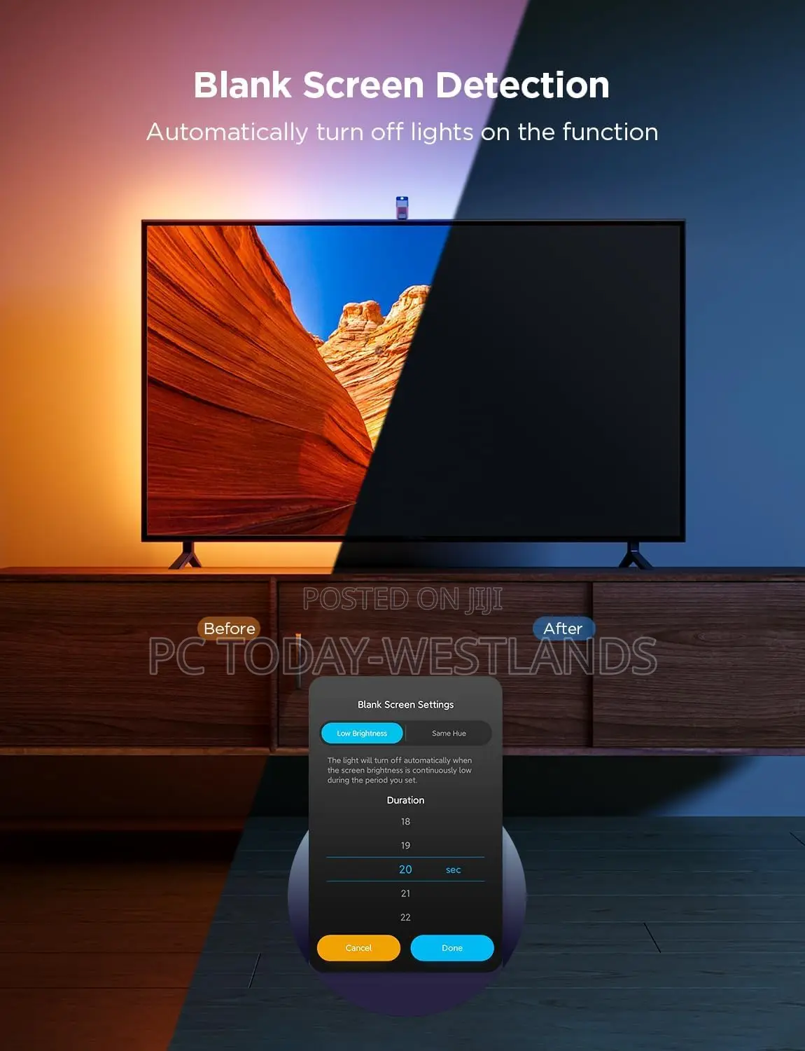 Govee Tv Backlight 3 Lite Sync to 55-65 Inch TVS