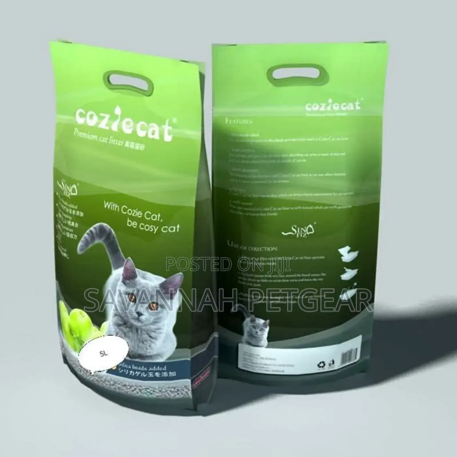 5 Litres Cat Litter for Happy Clean Cats