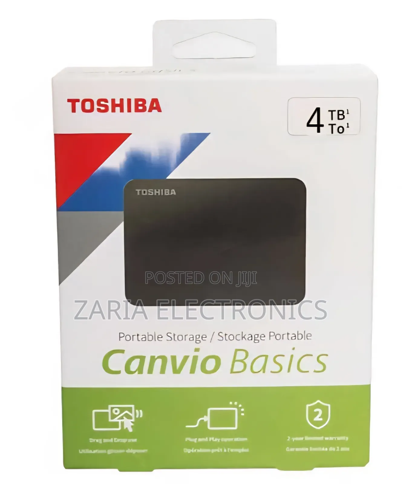 Toshiba 4tb External Hardrive Hdd