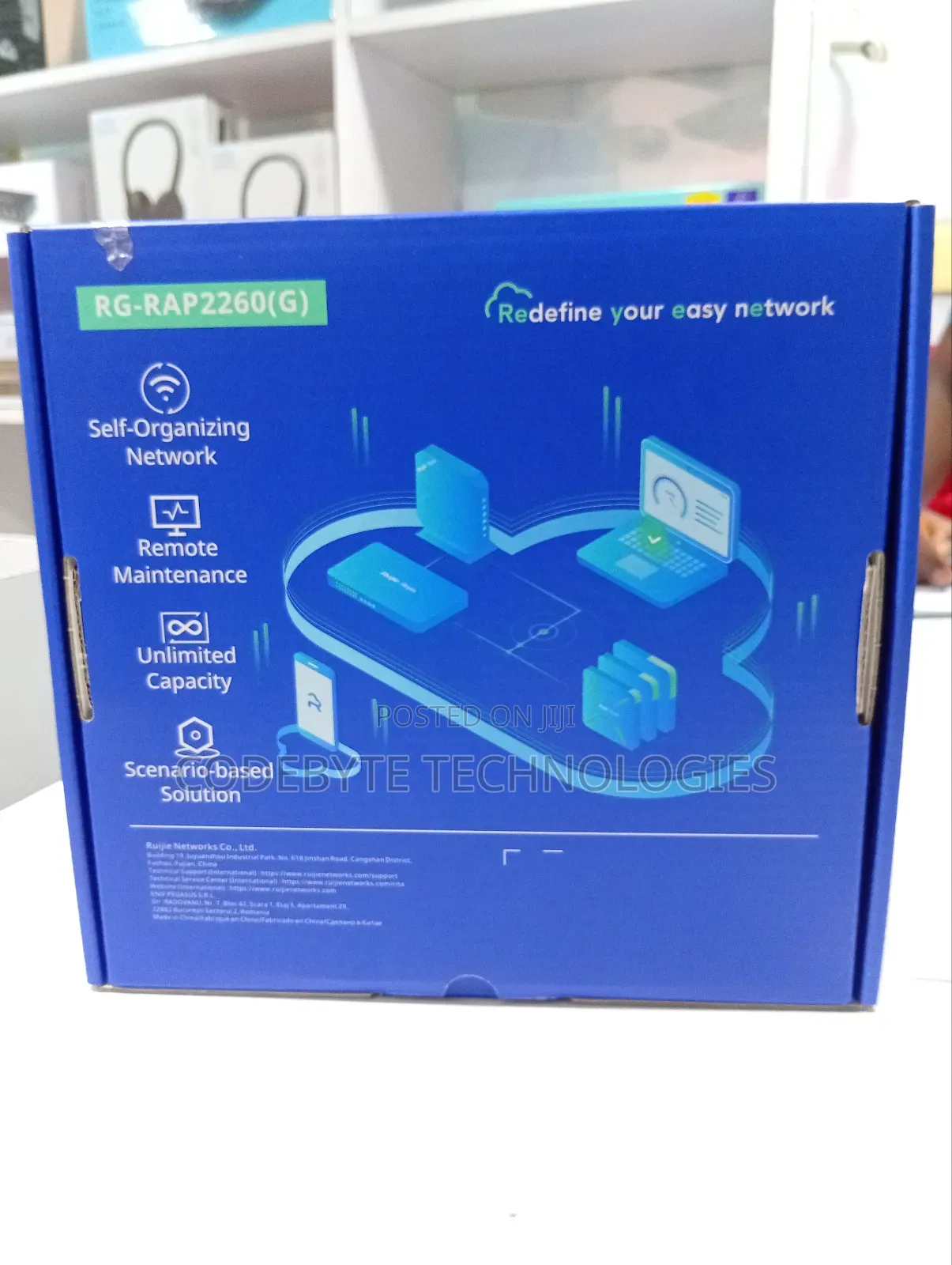 Rg-Rap2260(G) Reyee Wi-Fi 6 Ax1800 Ceiling Access Point