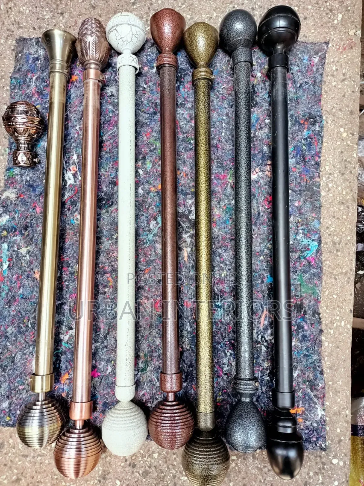 Juakali Curtain Rods Samples Juakali Curtain Rods Samples