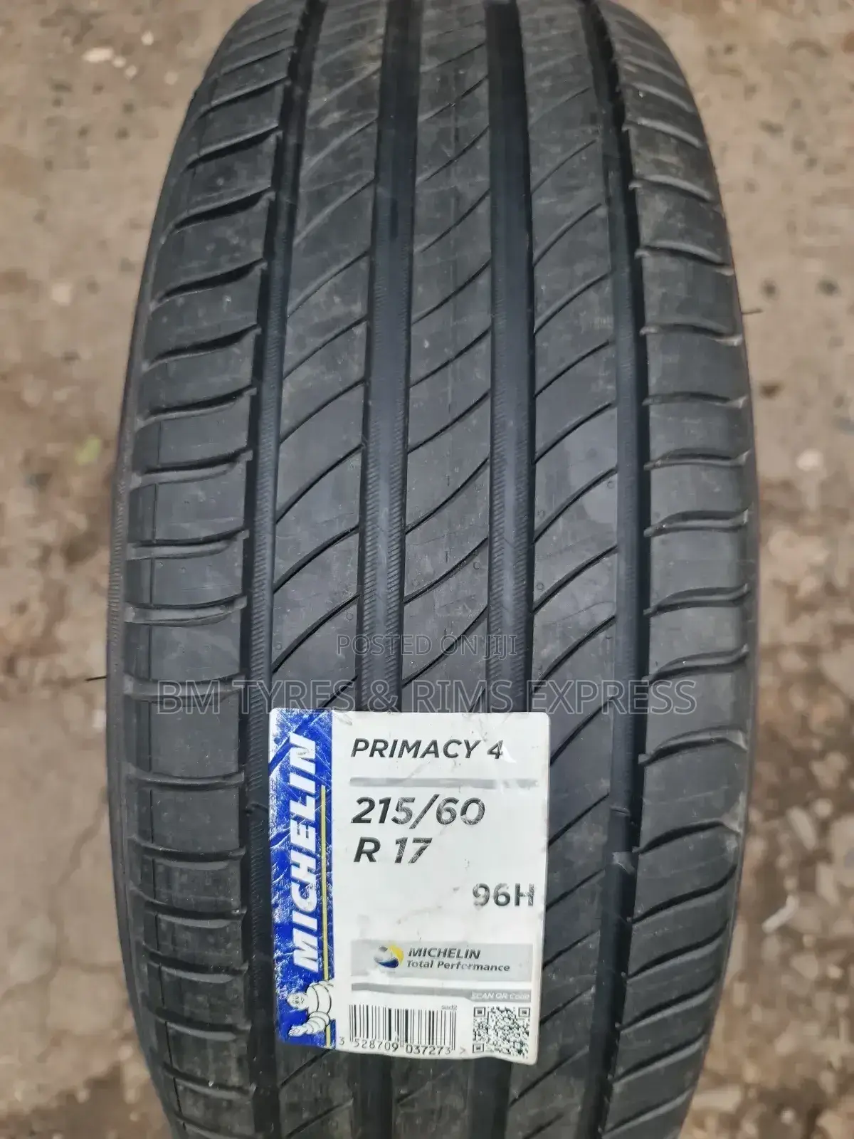 215 /60 R17 Michelin Tyres (Primacy)