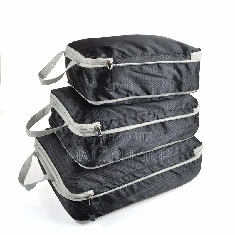 8pcs Travel Packing Cubes Set Waterproof Luggage Organizers