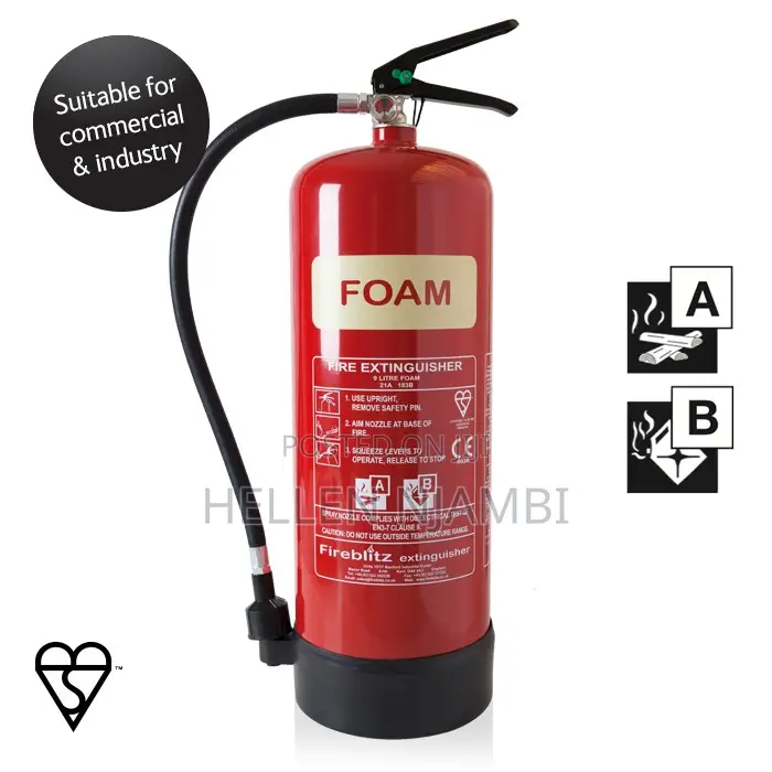 Foam 9litre Fire Extinguisher + Vat
