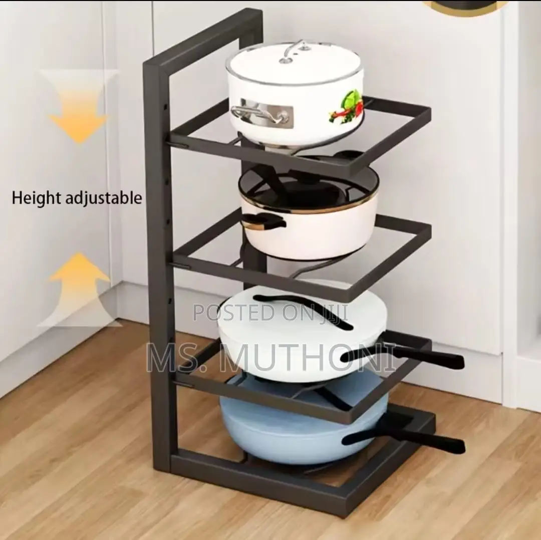Kitchen Under Sink Pot Holder Multilayer Storage Rack