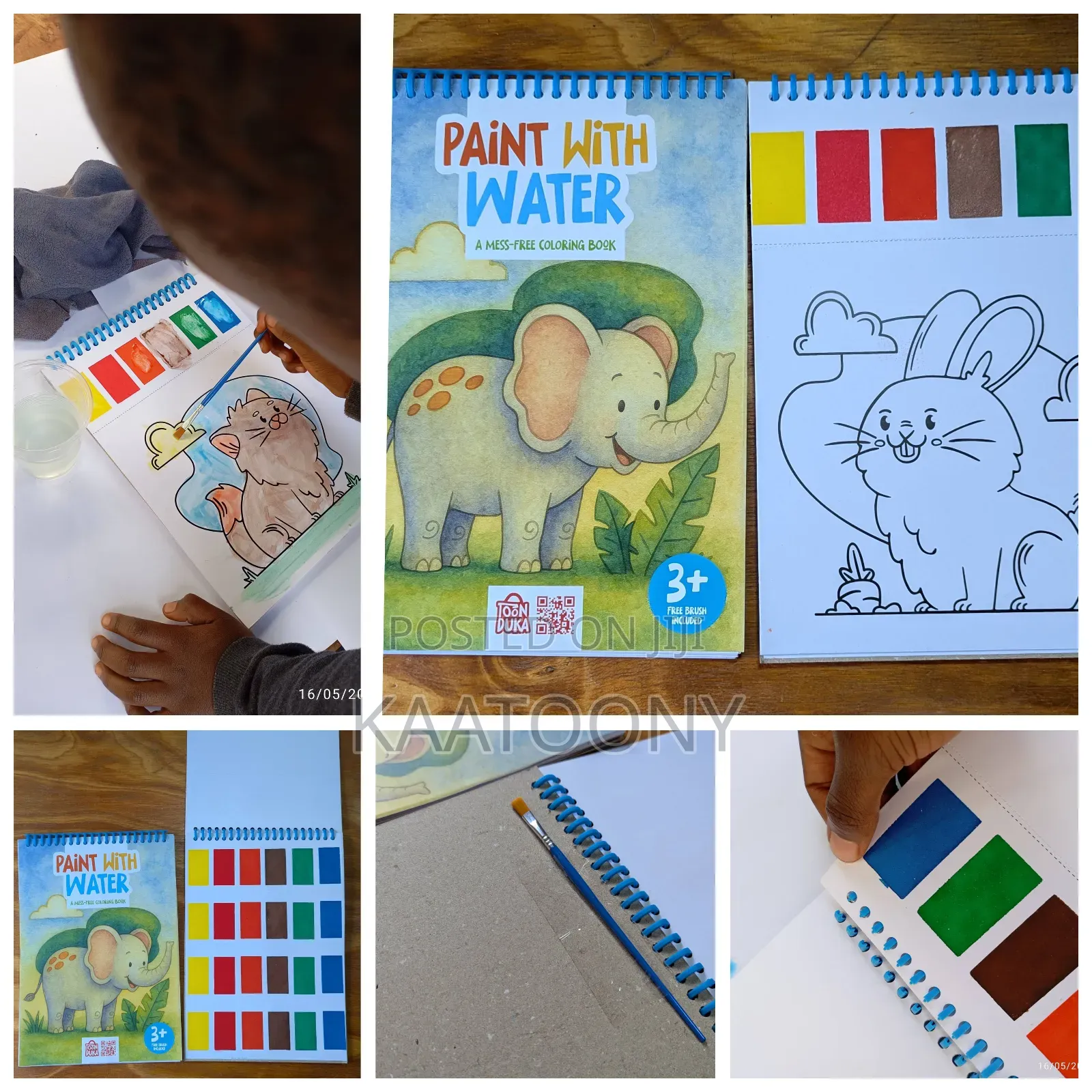 Paint With Water Painting Book