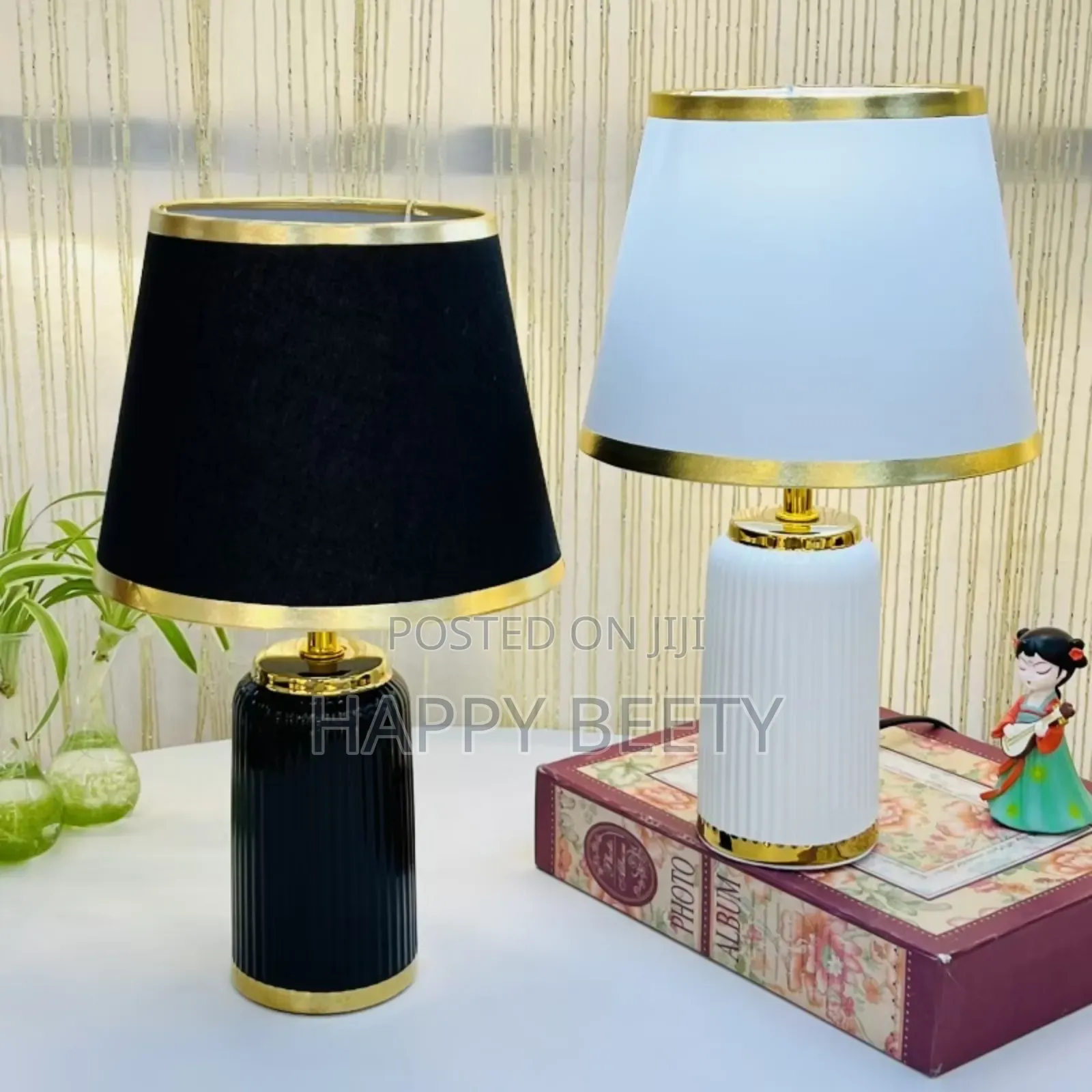 Nordic Vintage Table /Bedside Lamp