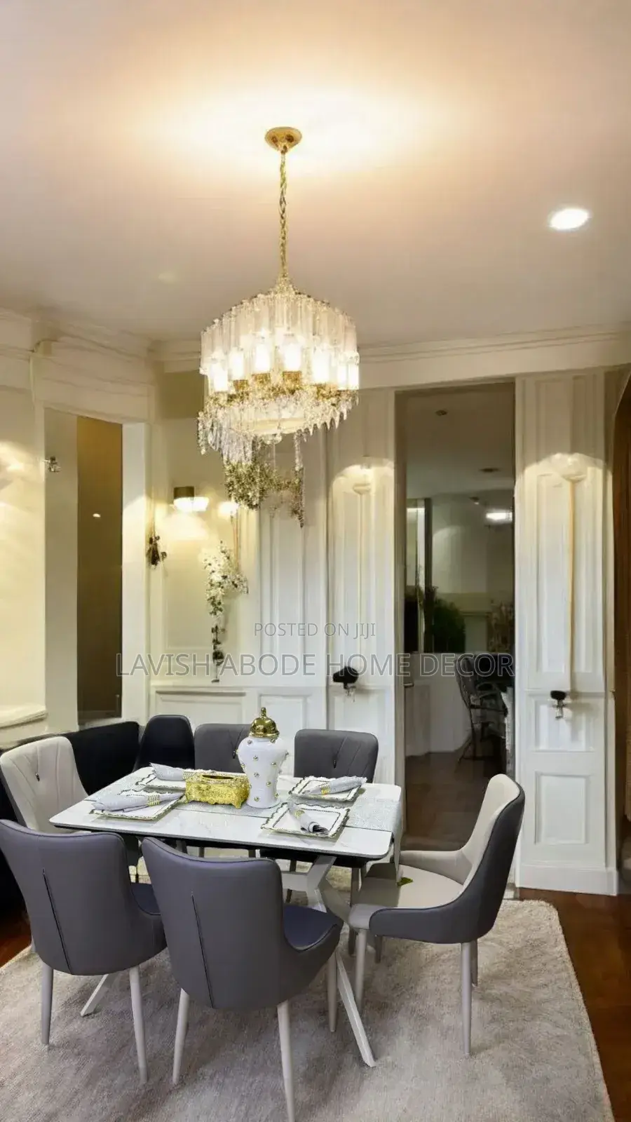 6 Seater Dining Table Set