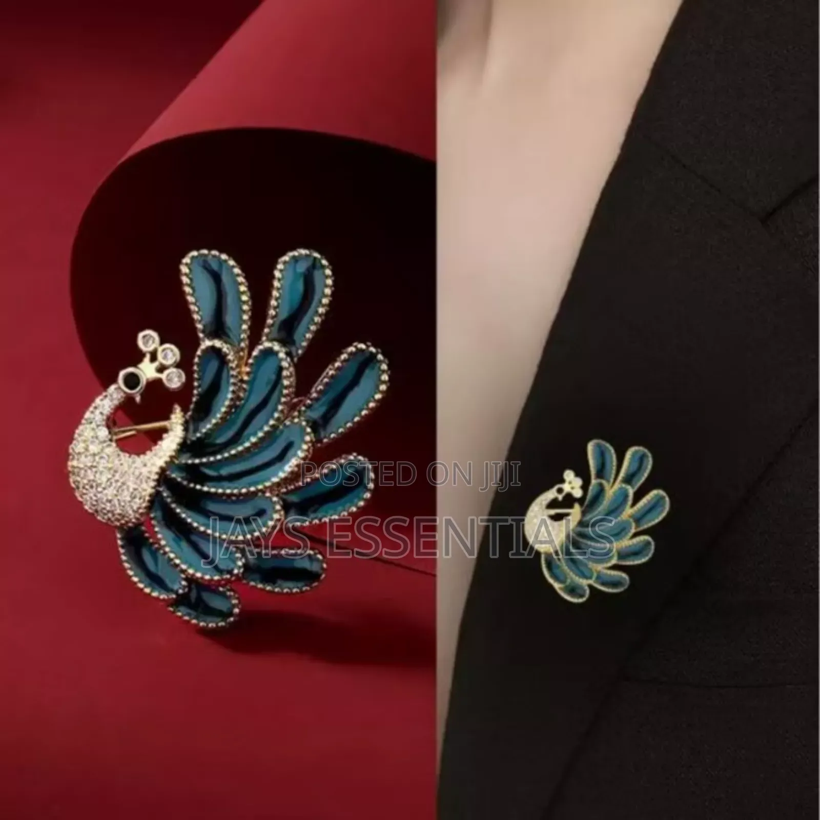 Variety of Unique Brooches