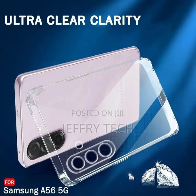 Transparent Silicone Case for Samsung Galaxy A56 5g