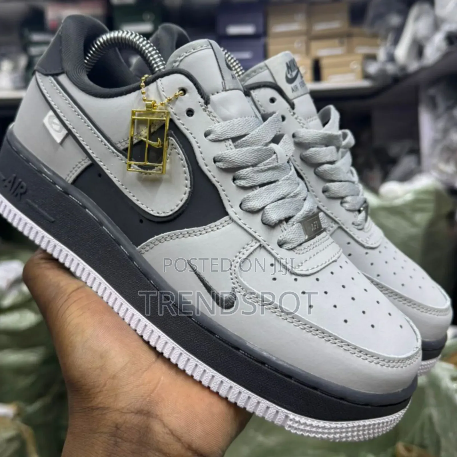  Airforce 1 Size 38_45 at 3200/= Grey