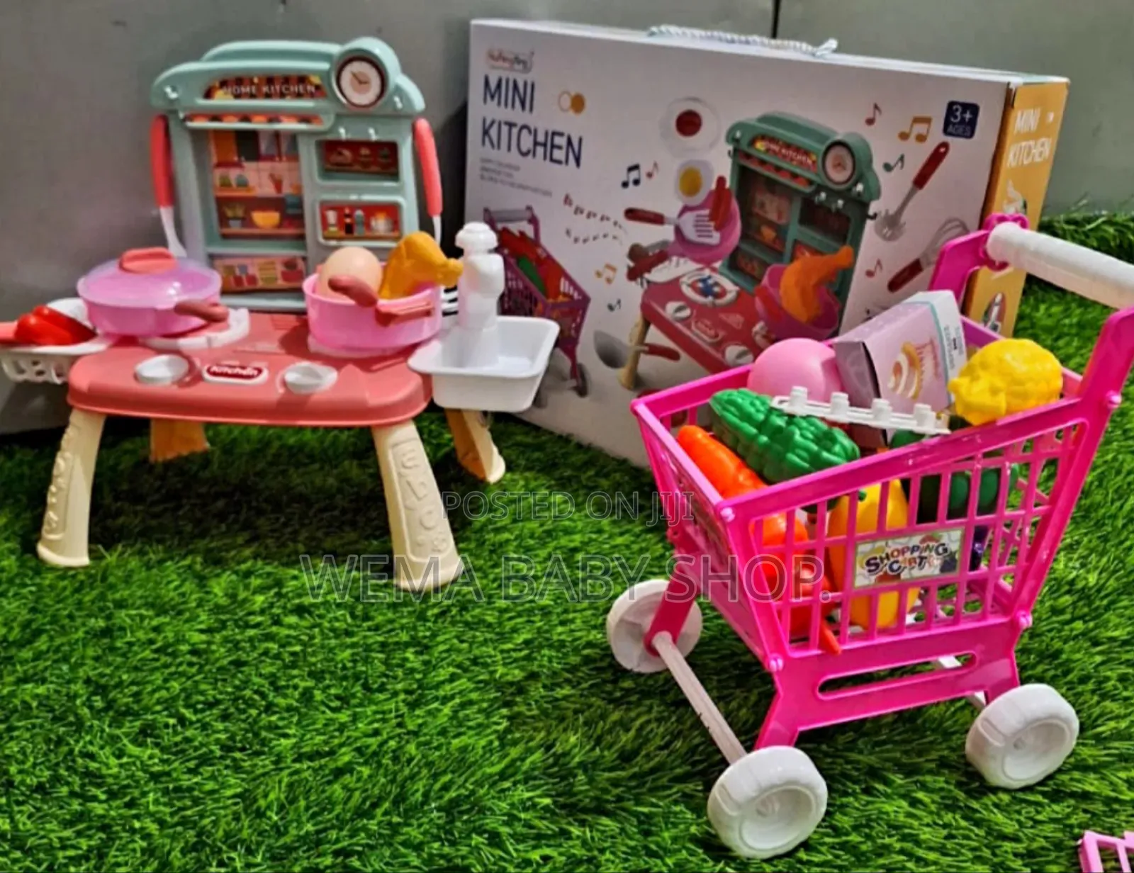 52pcs Mini Kitchen Toy Set