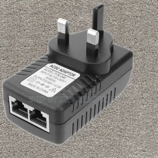 Seamless Connectivity 24 Volts 1a Poe Injector Power Adapter