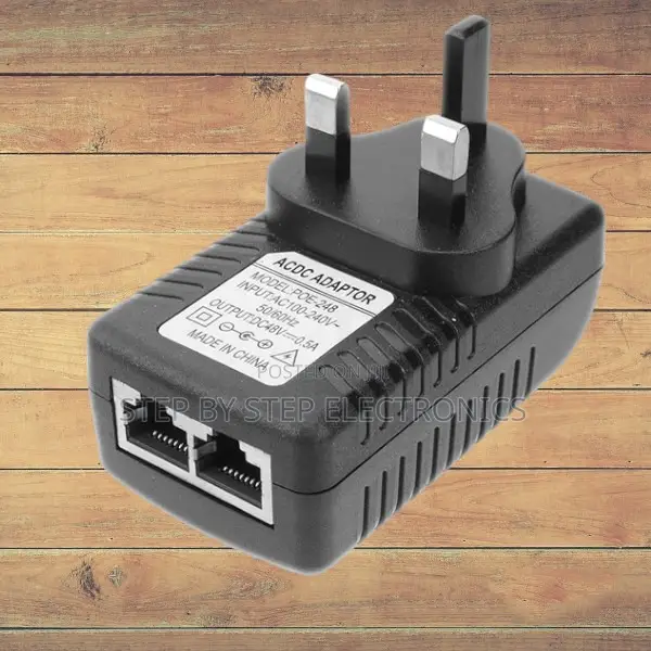 Ac 100-240 v 50/60hz 24 Volts 1a Poe Injector Power Adapter