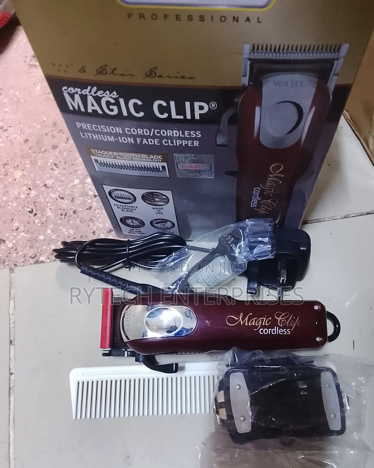 Wahl Cordless Magic Clip Machine