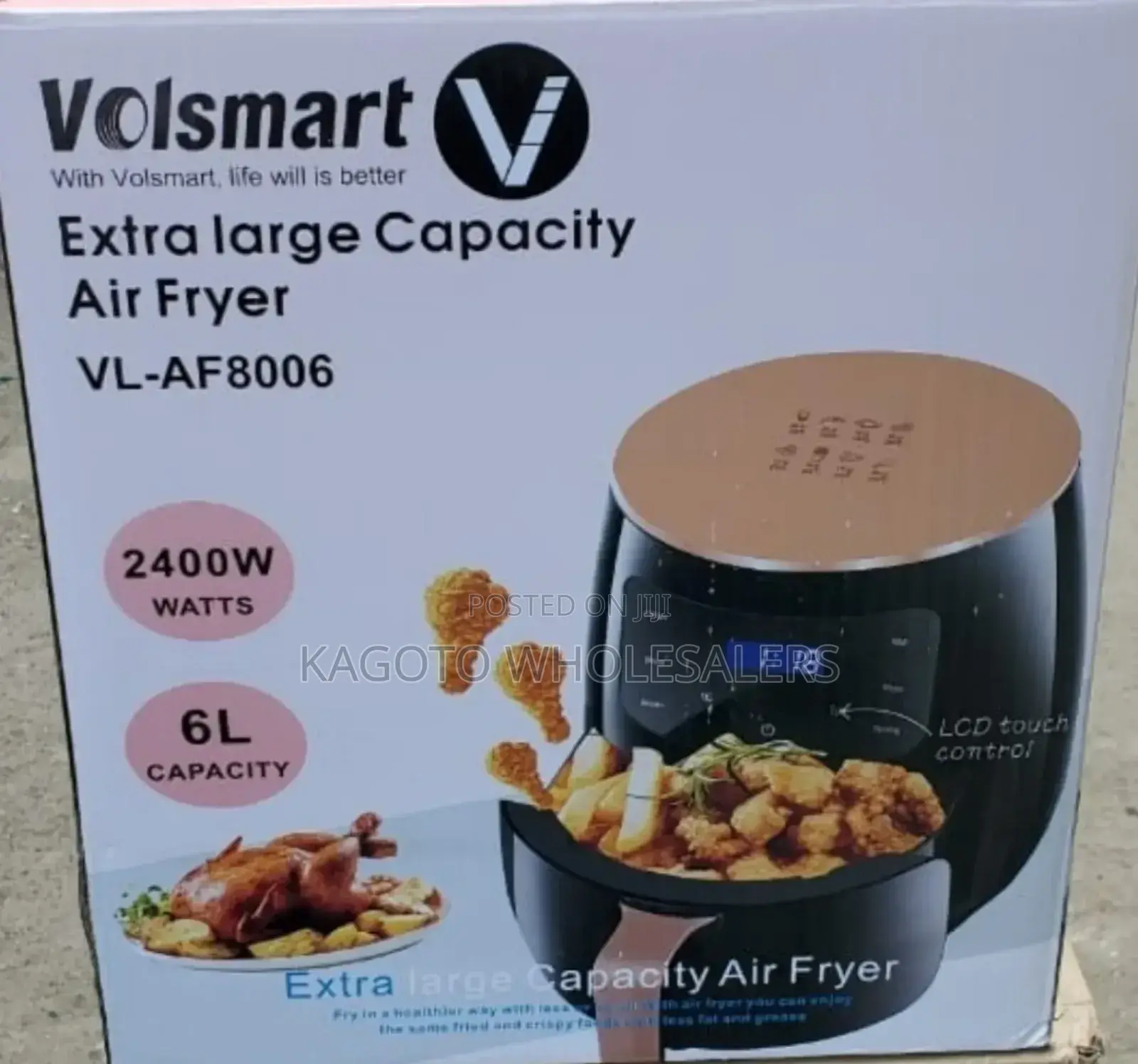 Digital 6litres Airfrier
