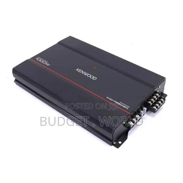 Kenwood Amplifier 4-Channel 1000w Kac-Ps804ex Bridgeable