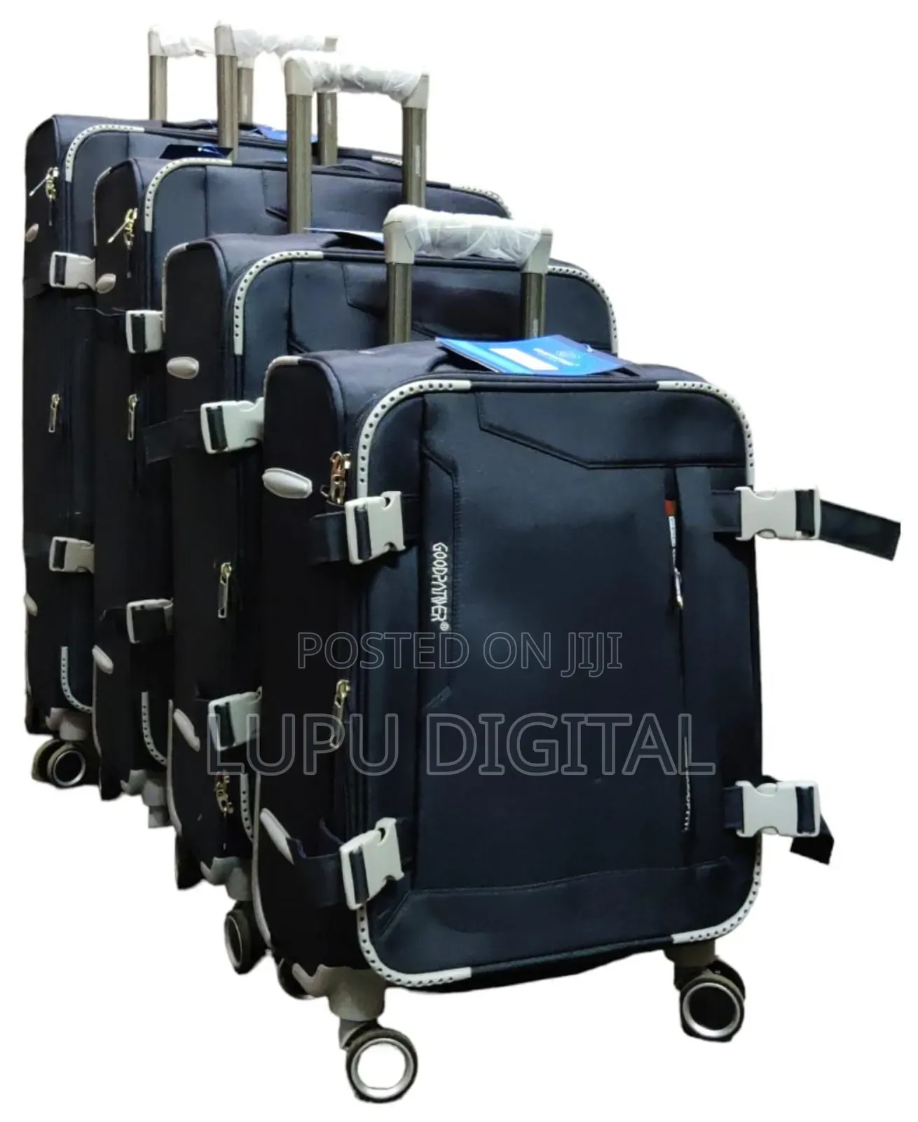 Goodpartner 4 Piece Suitcases Antitheft Zip