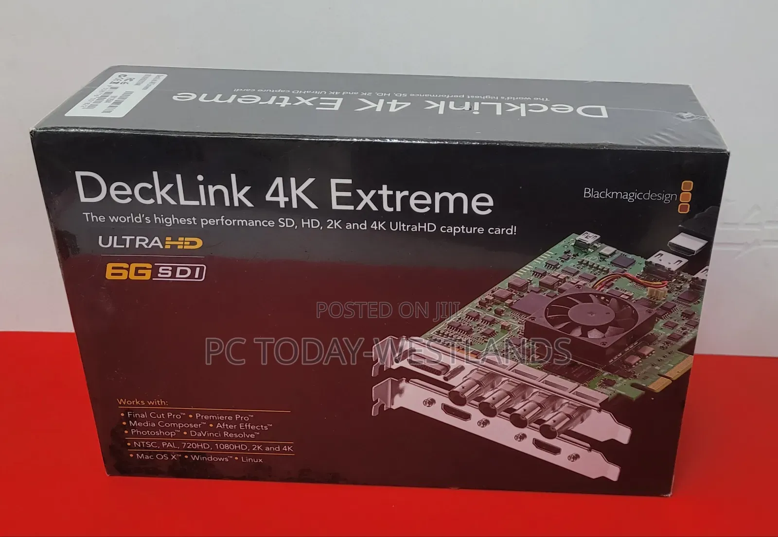Blackmagic Design Decklink Extreme 6g Sdi Capture Card