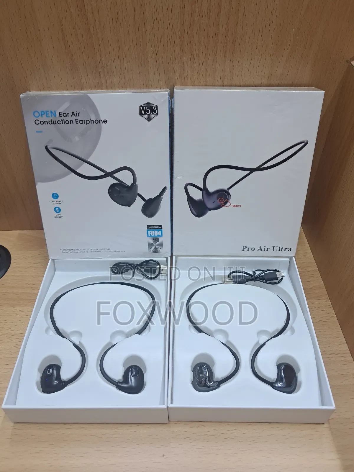 Open Ear Air Conduction Earphones.