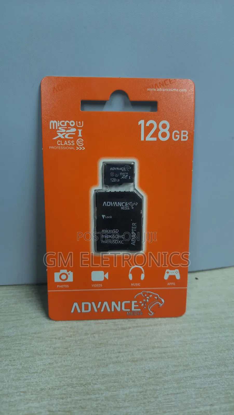 Original 128gb Phone Memory Card + Adapter- Universal.