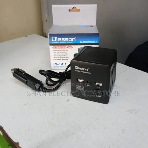 150w Olesson for Emergency Use Dc 12v to Ac 220v Converter