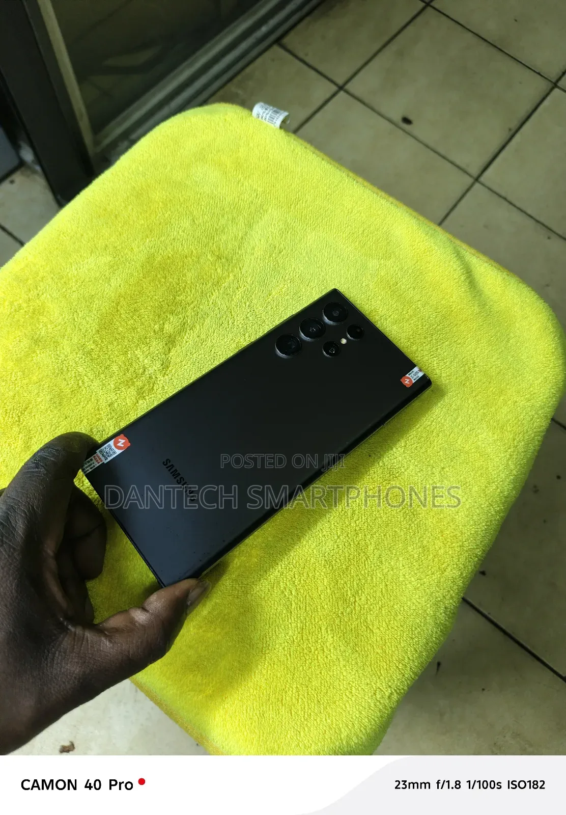 New Samsung Galaxy S22 Ultra 5G 256 GB Black
