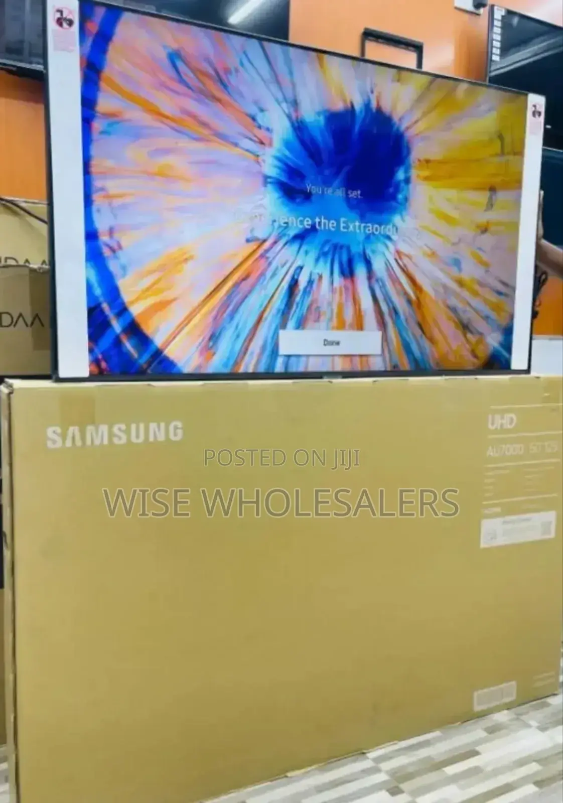 Samsung 50 Inch 50du7010 Crystal Uhd 4k Smart Tv