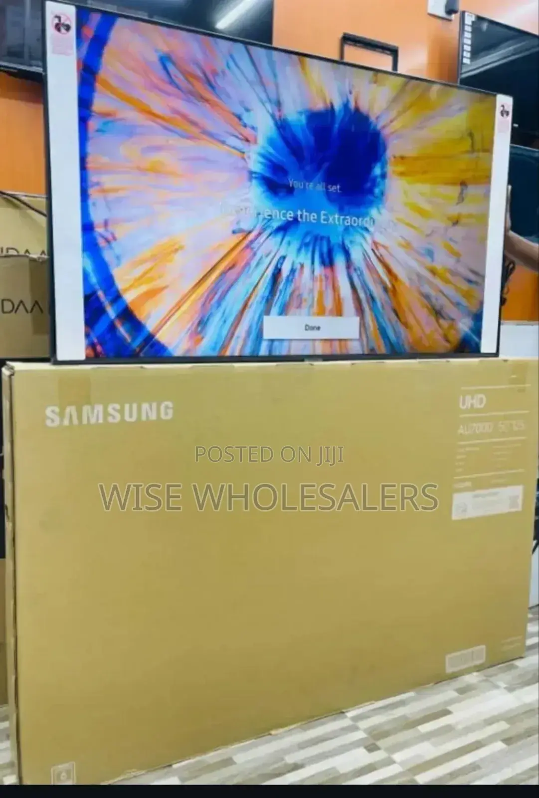 Samsung 50 Inch 4k Smart Tv 50du7010 Crystal Uhd Hdr