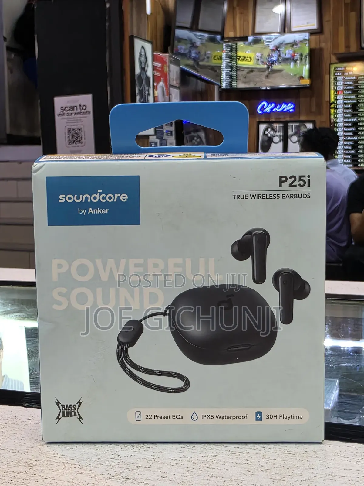 Anker Soundcore P25i True Wireless Earbuds – Black