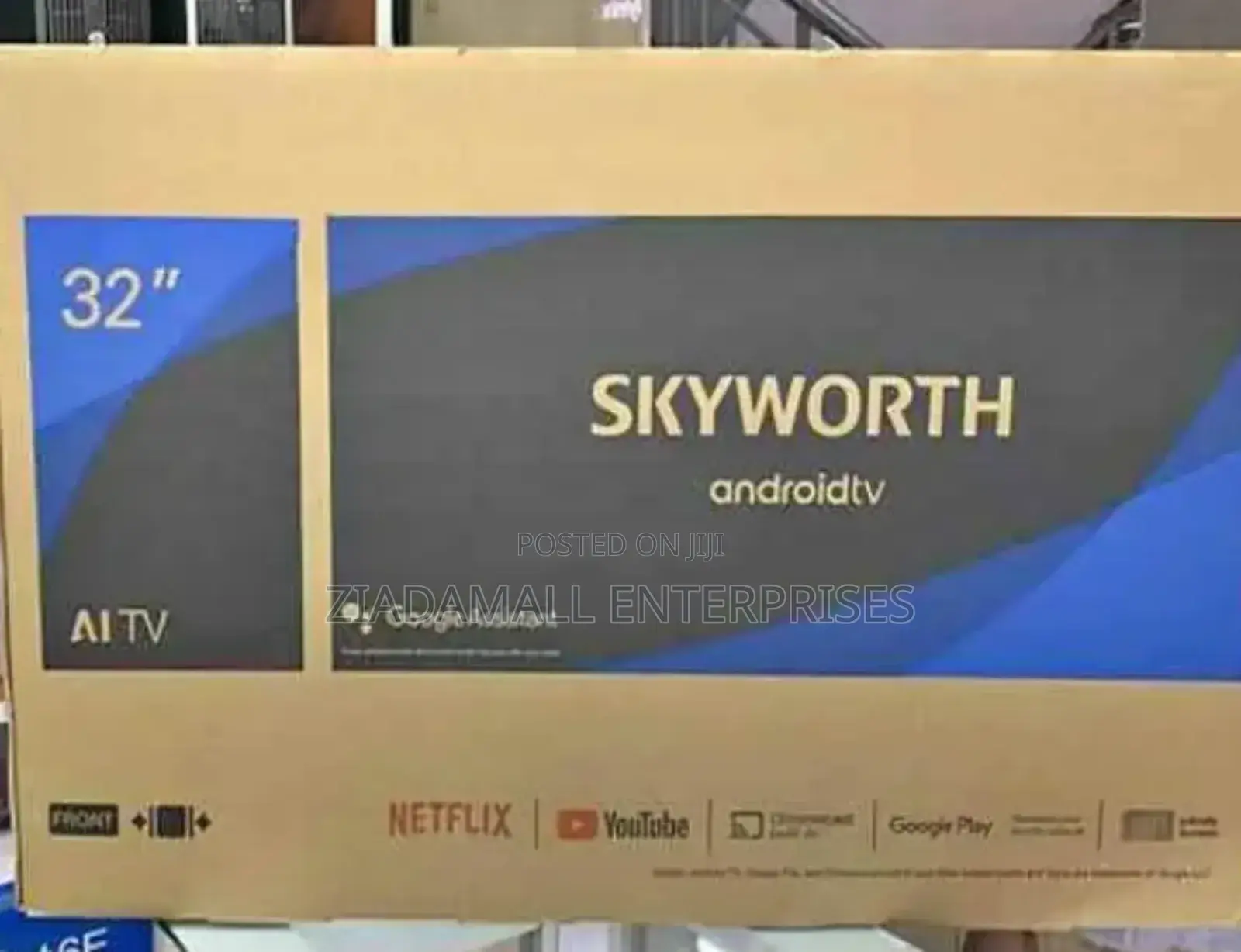 Skyworth 32" Smart Tv – Affordable Android Entertainment Hub
