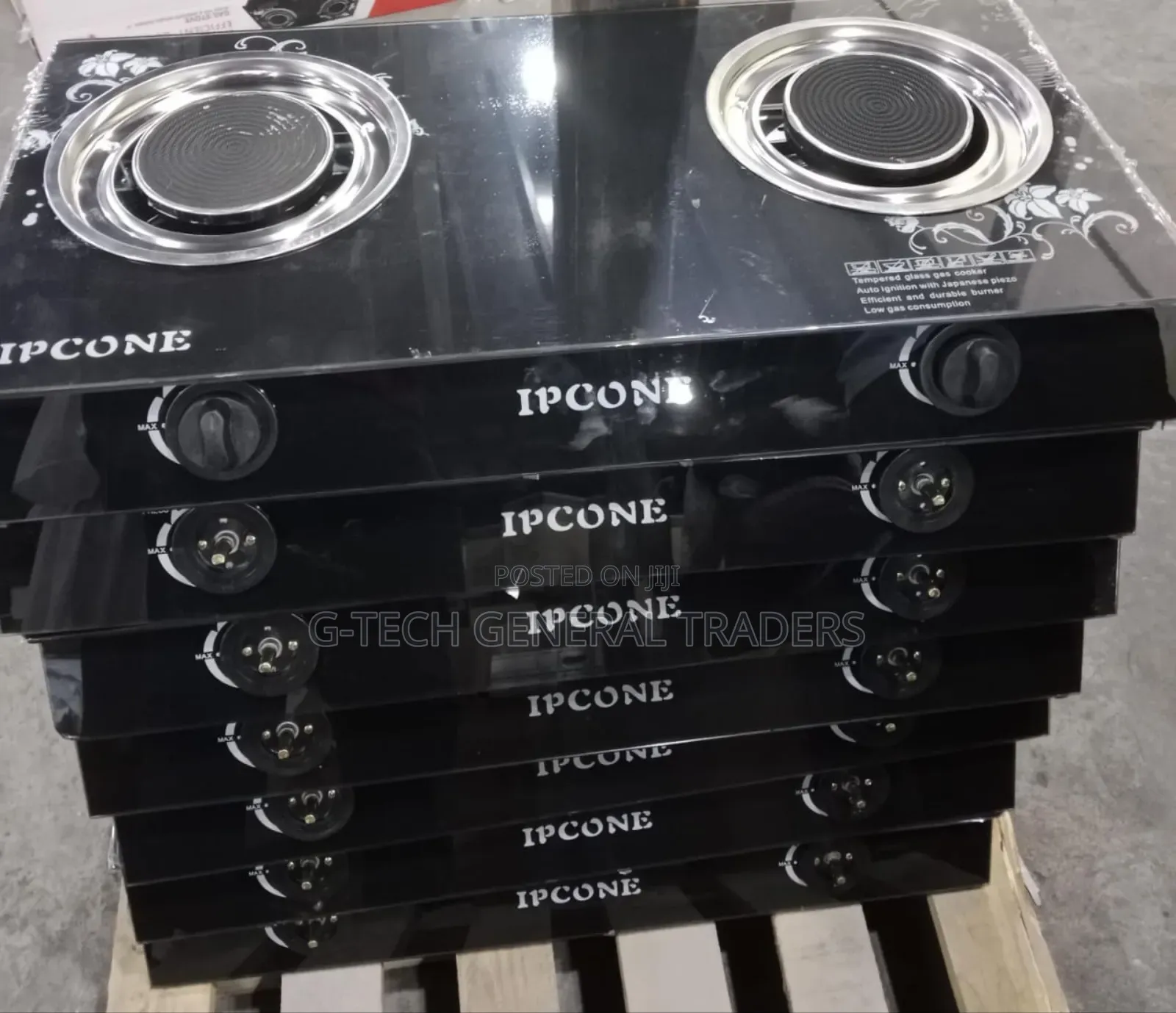 Ipcone 2burner Infrared Gas Stove