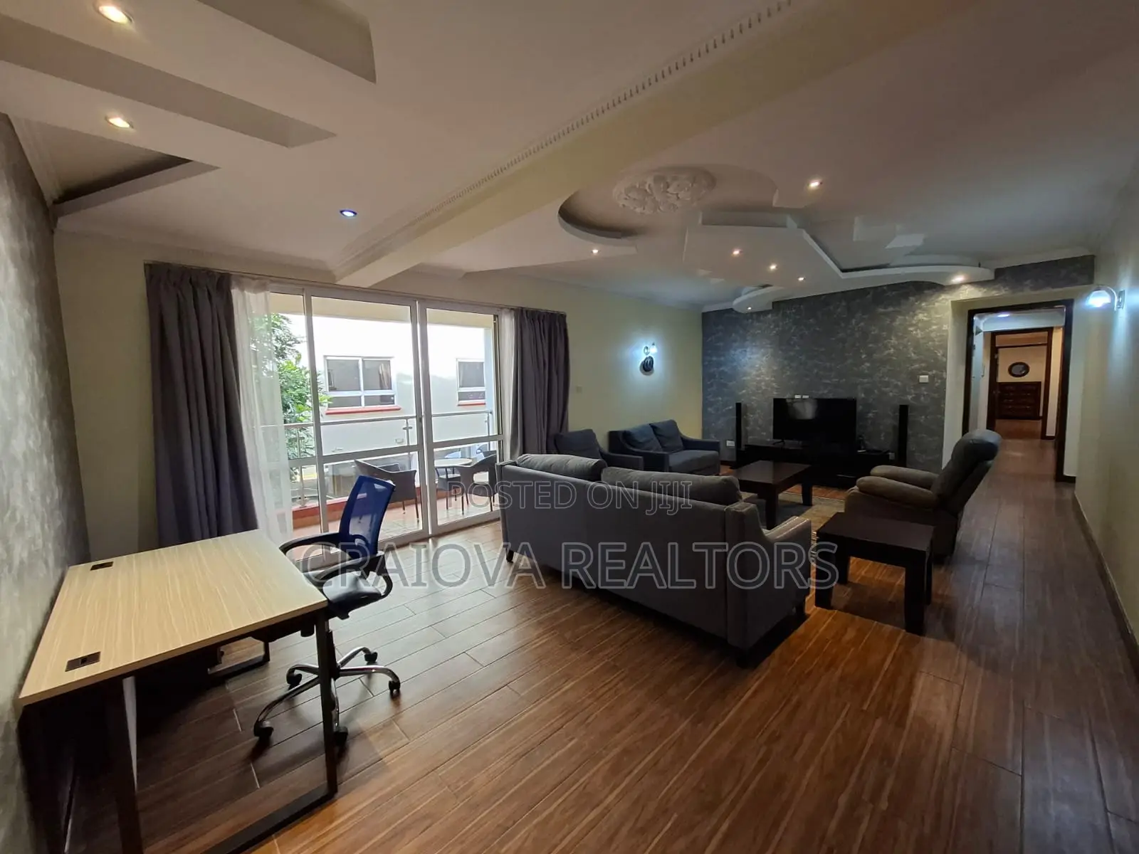 Furnished 3bdrm Apartment in Westlands for rent