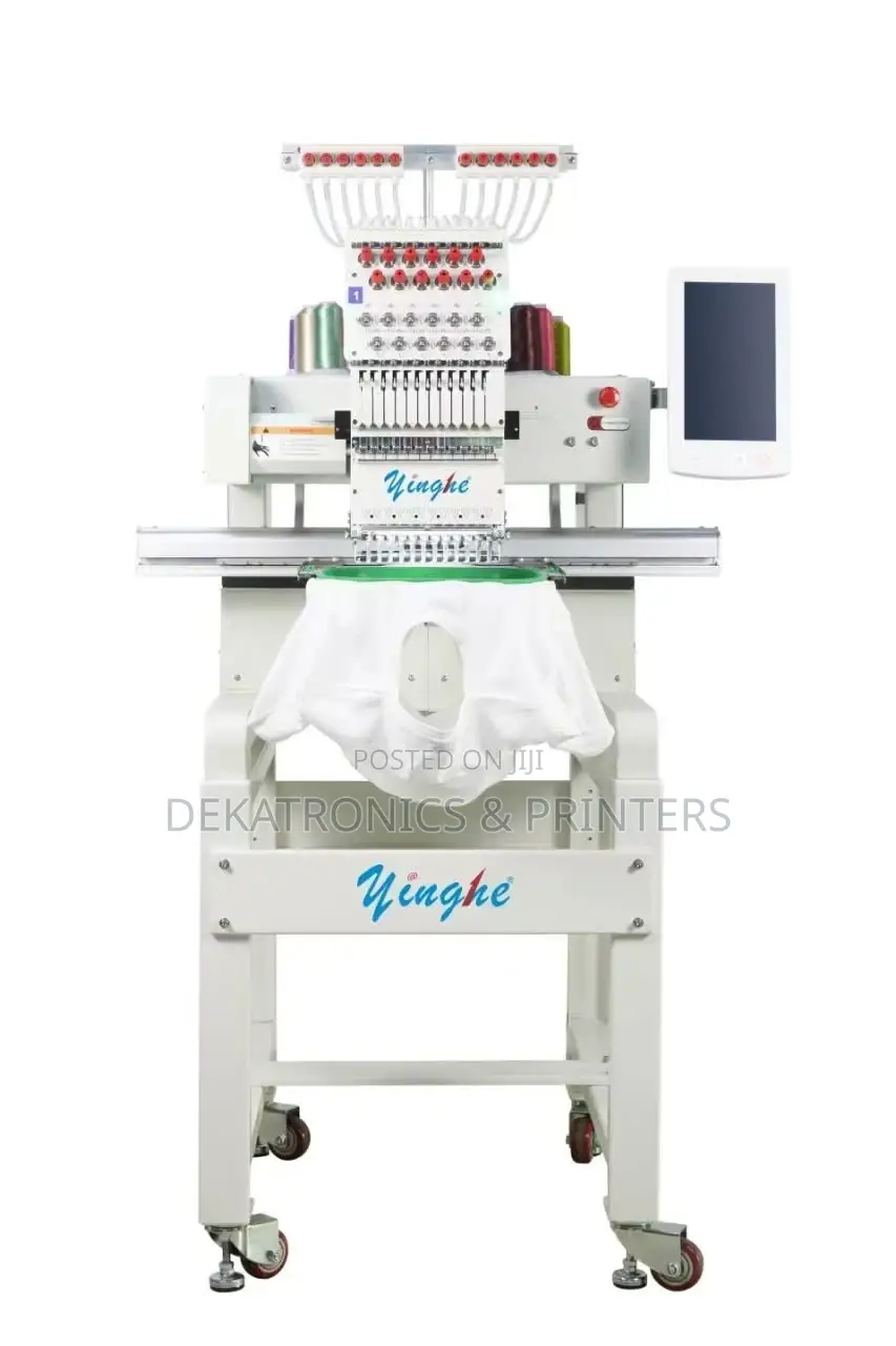 1 Head 9 Needles Embroidery Machine