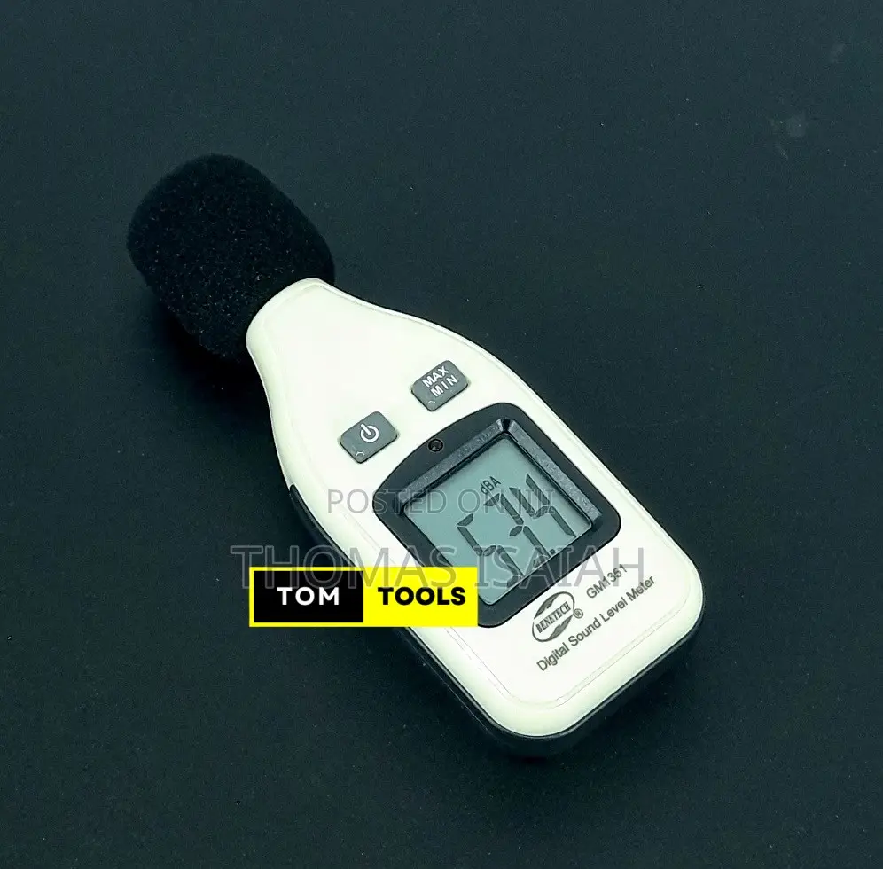 Gm1351 Digital Sound Level Meter With Backlit Screen