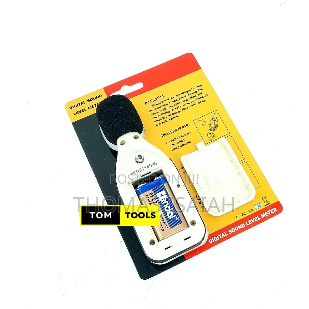 Gm1351 Digital Sound Level Meter With Backlit Screen