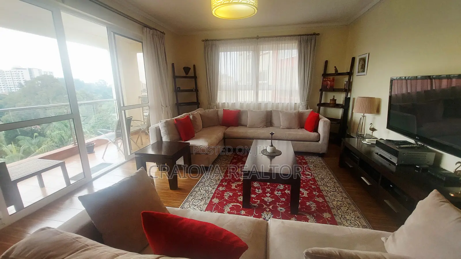 Furnished 3bdrm Apartment in Westlands for rent