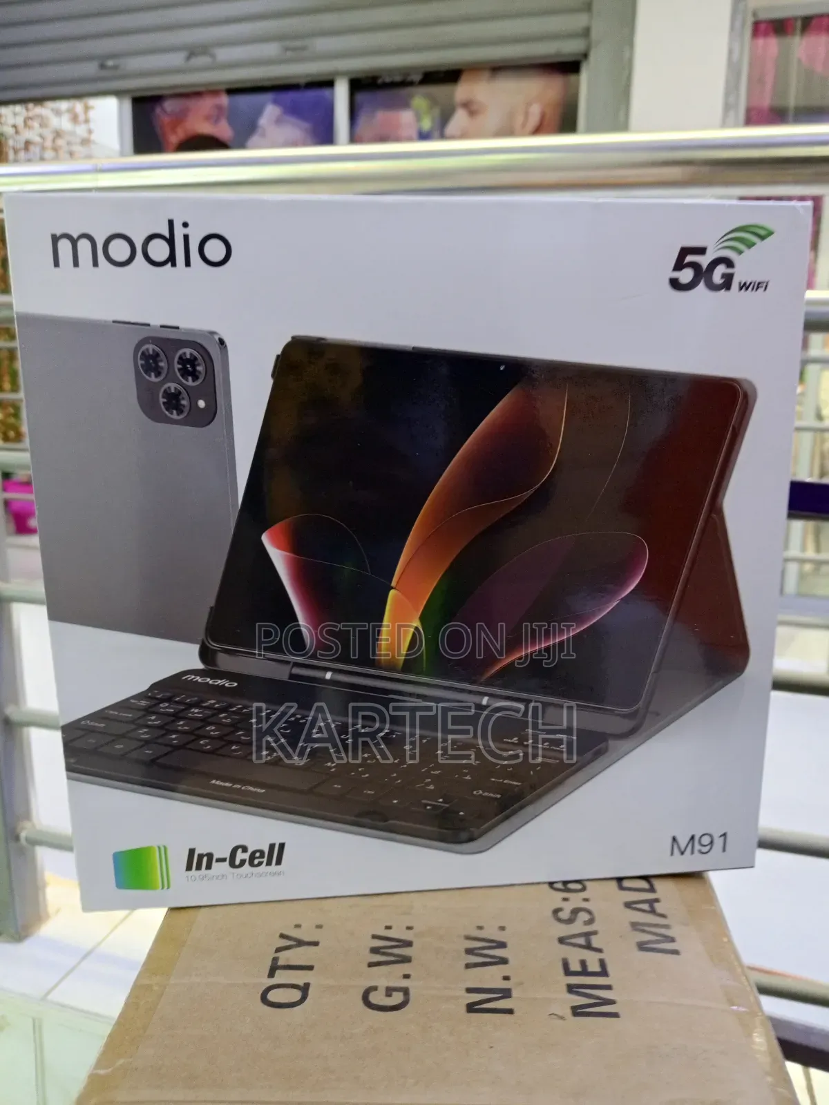 Modio M41 Tablet Pc 16gb Ram 1tb Storage(Stylus Pen)