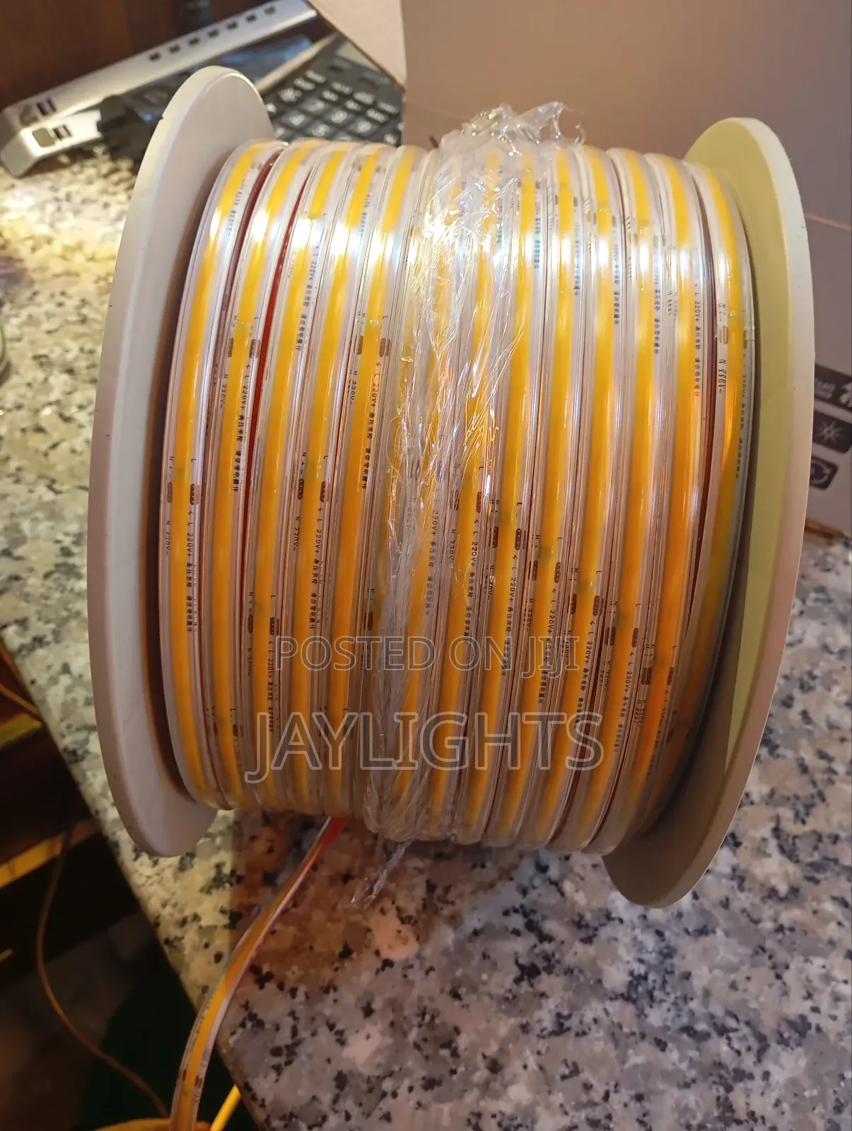 220v Cob Led Strip Light–Bright, Flexible Easy to Install