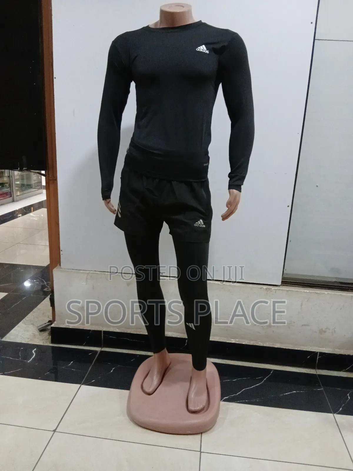 Adidas Compression Shirts and 2 in 1 Compression Pants