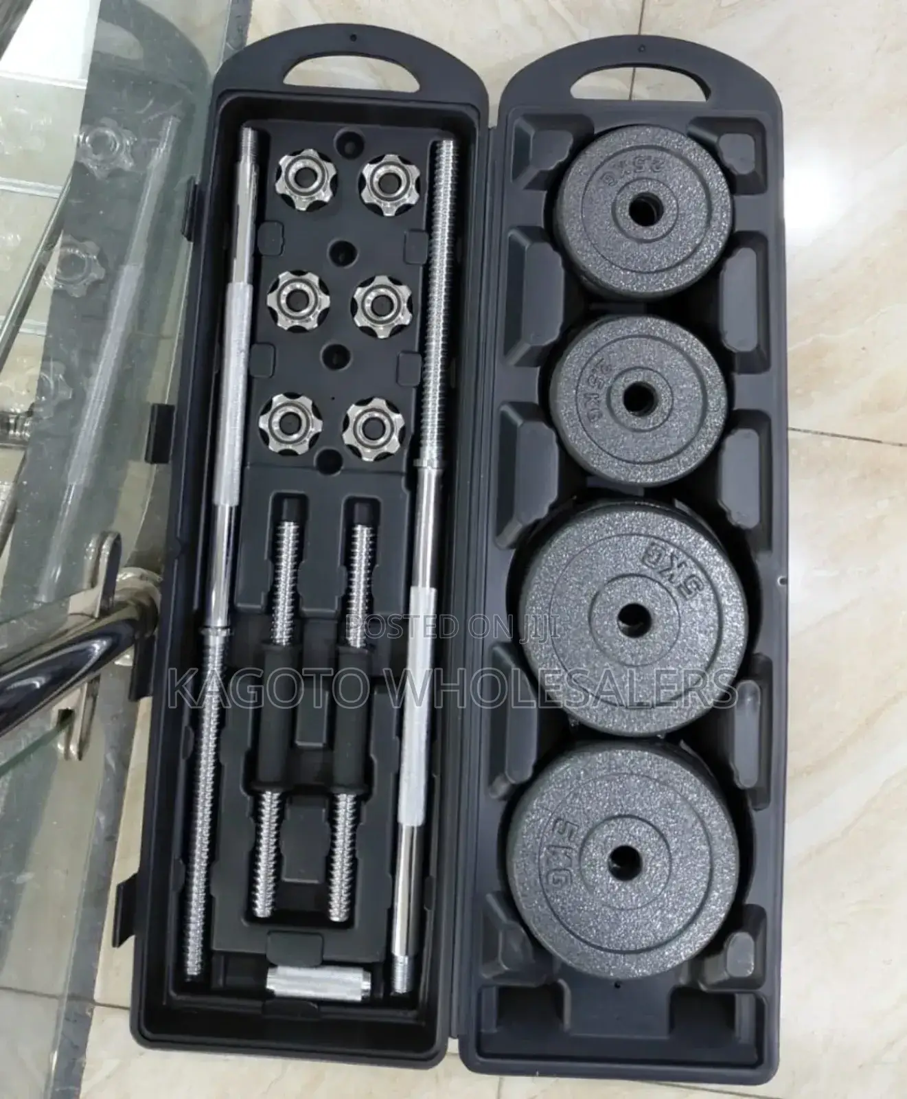 50kg Dumbell Set