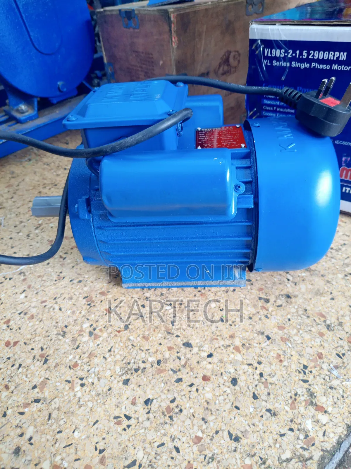 Kmax 3hp Single-Phase Motor (2.2kw) 2800rpm