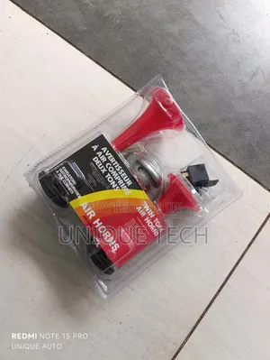 2-pipe Air Horn Kit / Loud Twin Tone Horn Set