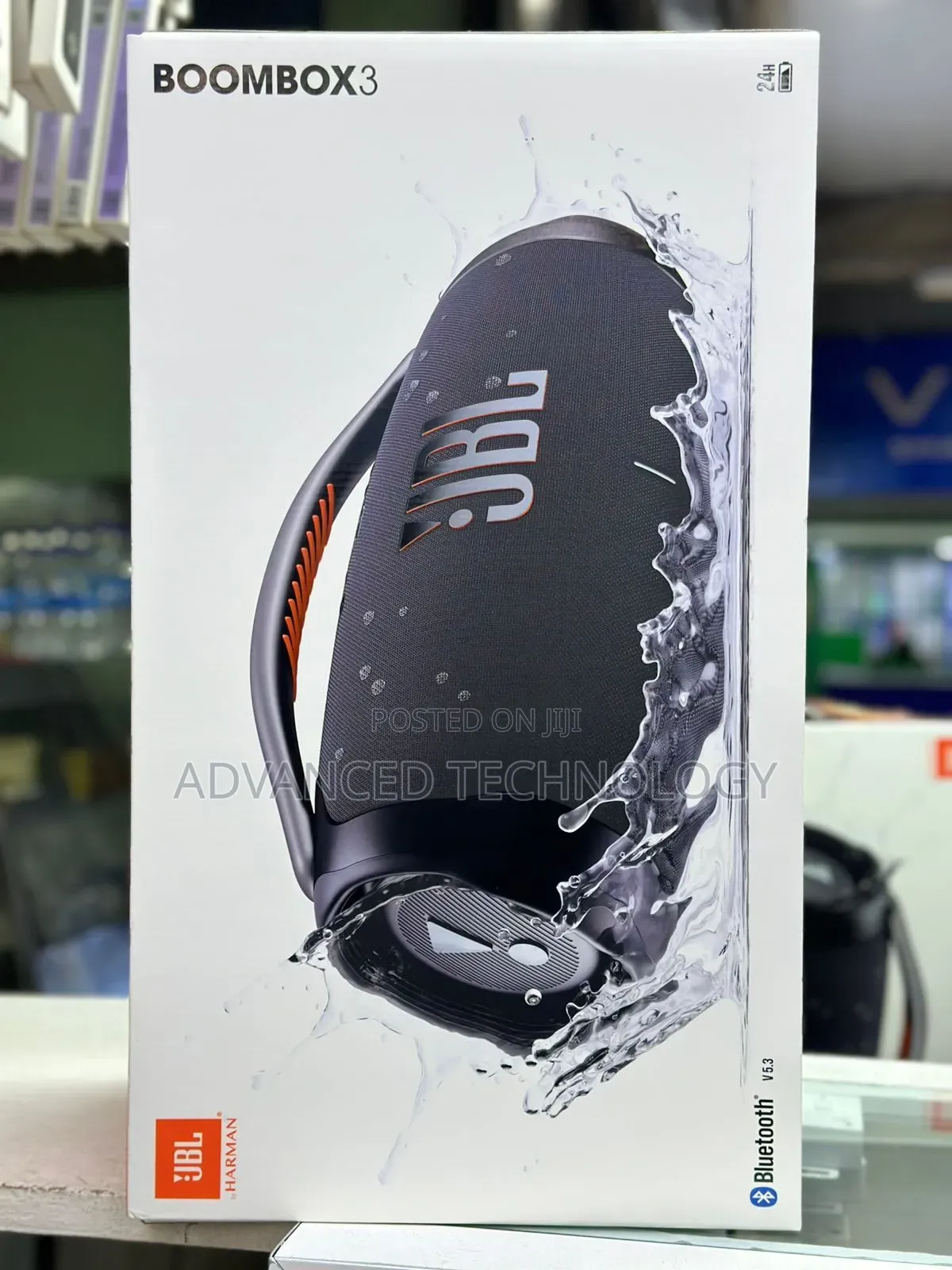 JBL Boombox 3 Portable Bt Speaker