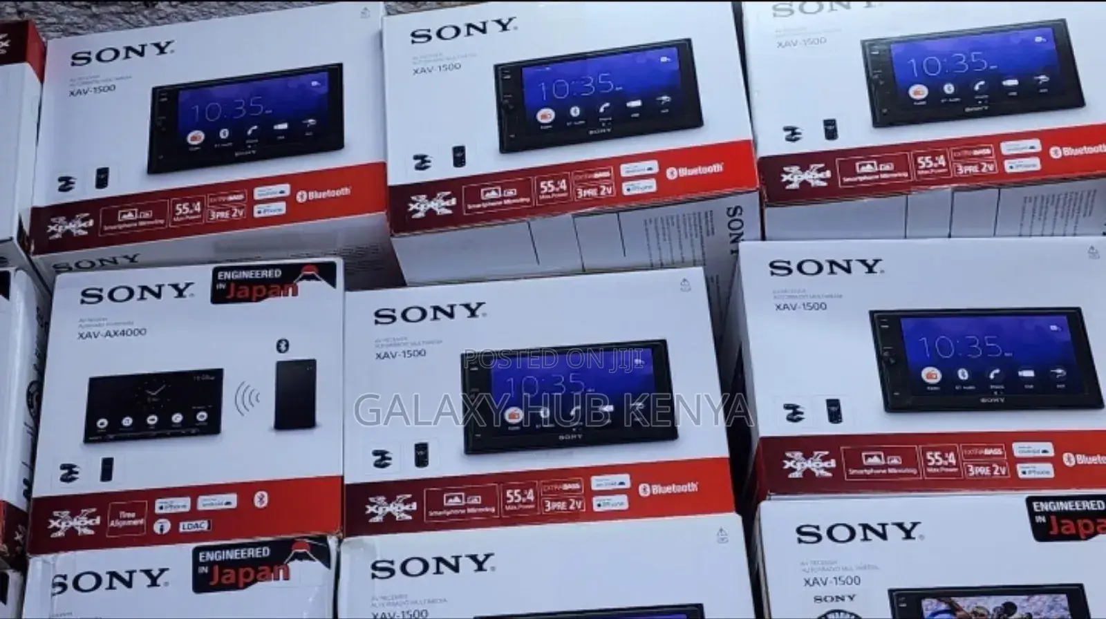 Sony Xav-1500 Car Audio System 6.2" Bluetooth Media Receiver
