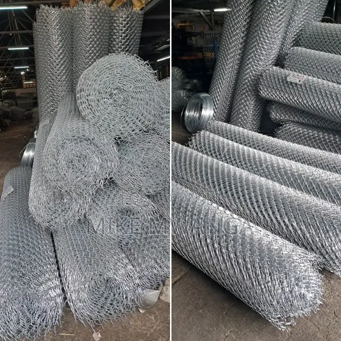Special Heavy-Gauge Galvanized Chain-Link Fencing